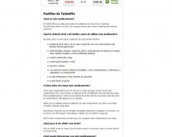Comprar Cialis 10 mg, 20 mg, 40 mg. Precio cialis genrico sin receta.
Venta Cialis (Tadalafil baratos) - comprarcialis-generico.net