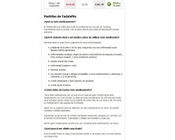 Comprar Cialis Generico 10 mg, 20 mg, 40 mg.Precio Cialis sin receta - comprarcialisgenericoespana20mg.net